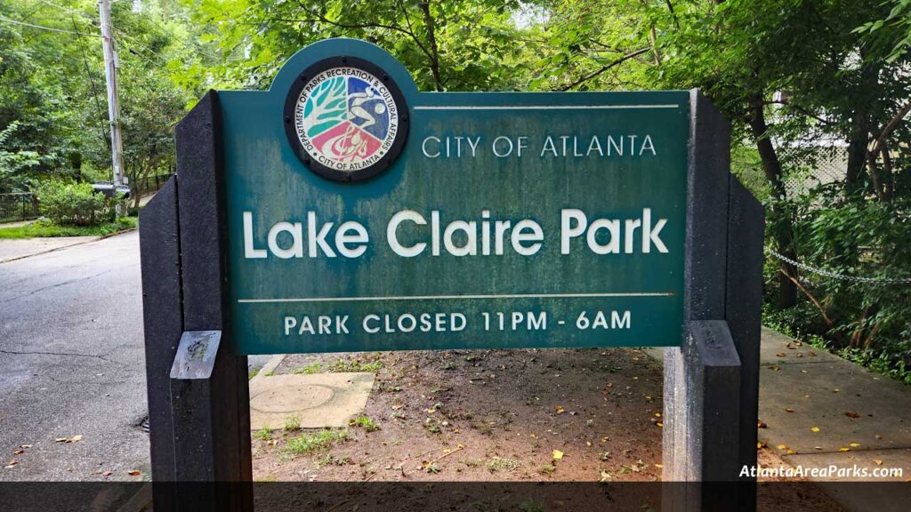 Lake-Claire-Park-Fulton-Atlanta-Park-sign