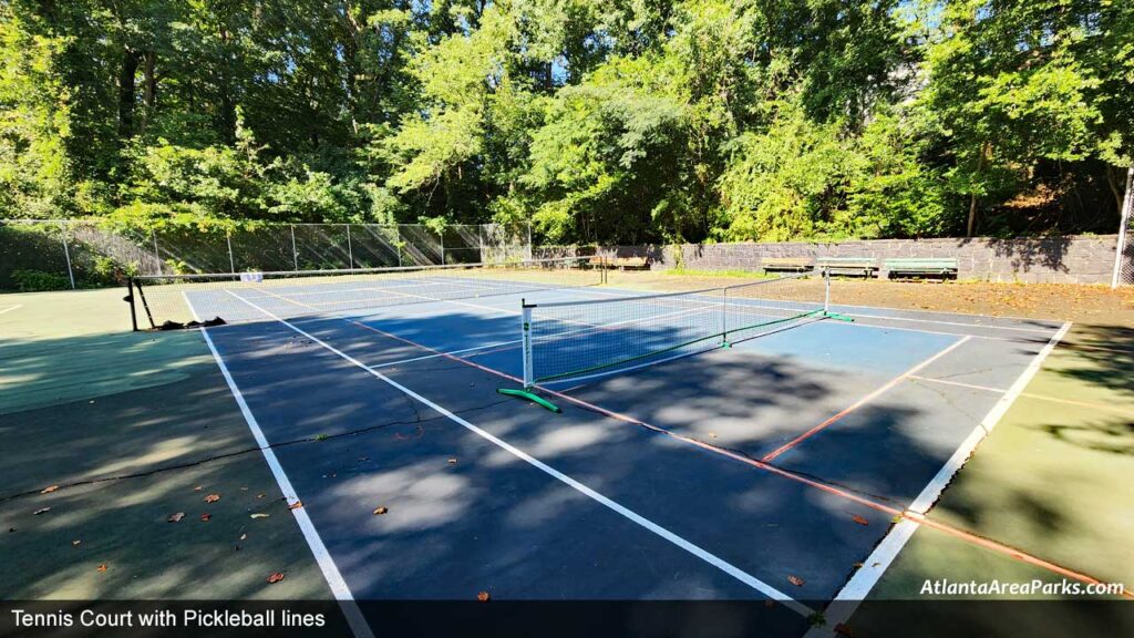 Lake-Claire-Park-Fulton-Atlanta-Pickleball-lines