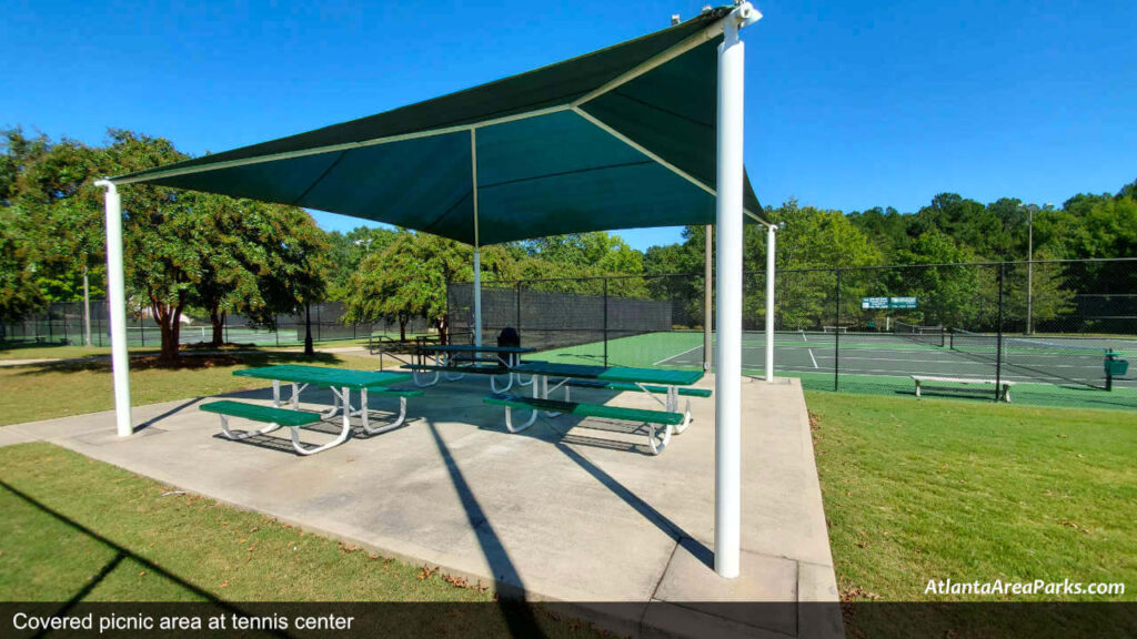Laurel Park Cobb Marietta Covered picnic area at tennis center