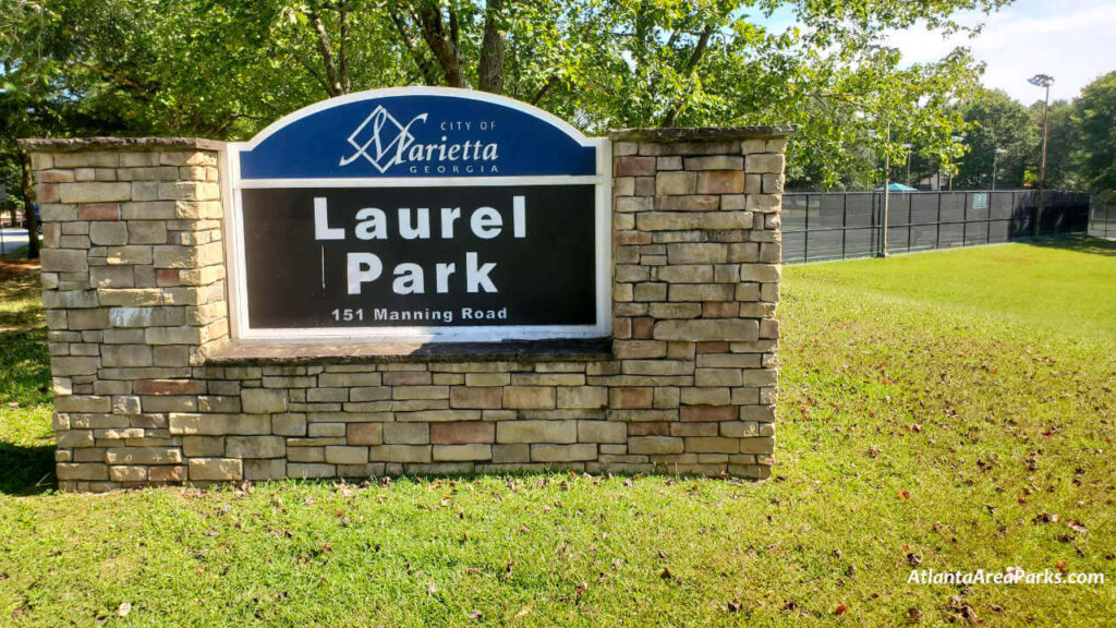 Laurel Park Cobb Marietta Park sign