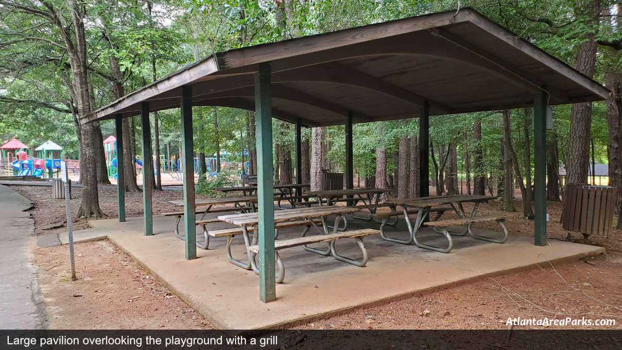 Laurel Park Cobb Marietta Pavilion next to playground