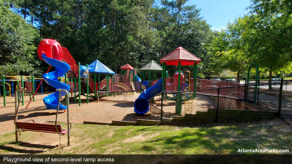 Laurel Park Cobb Marietta Playground 2nd level ramp access