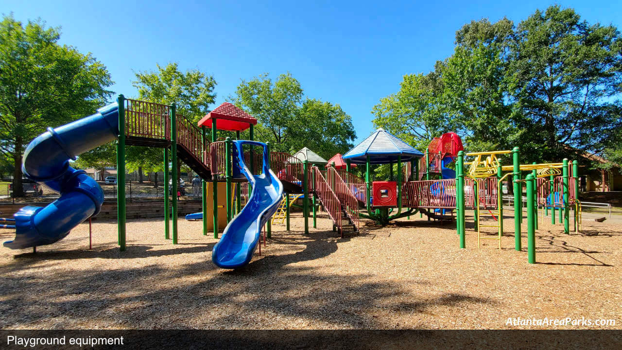 Laurel Park Cobb Marietta Playground equipment with slides