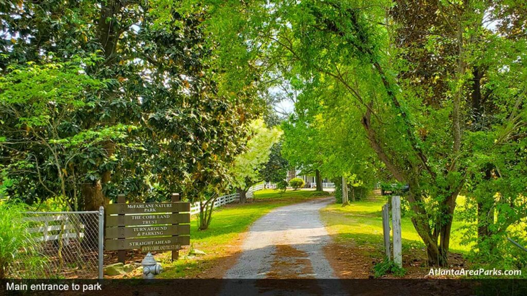 McFarlane-Nature-Park-Cobb-Marietta-Main-entrance-to-park