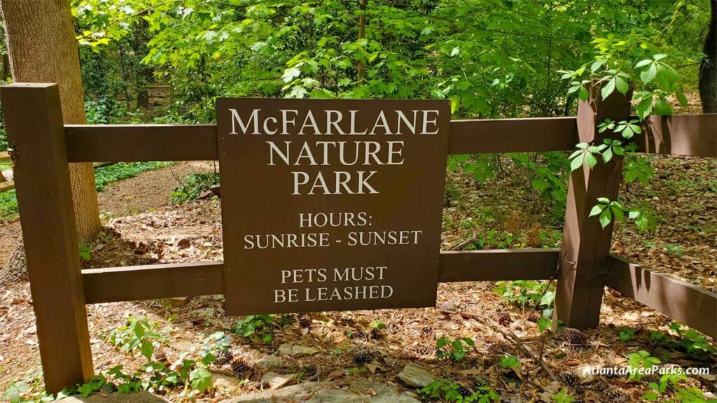 McFarlane-Nature-Park-Cobb-Marietta-Park-sign