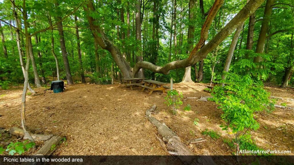 McFarlane-Nature-Park-Cobb-Marietta-Picnic-tables-in-the-wooded-area_