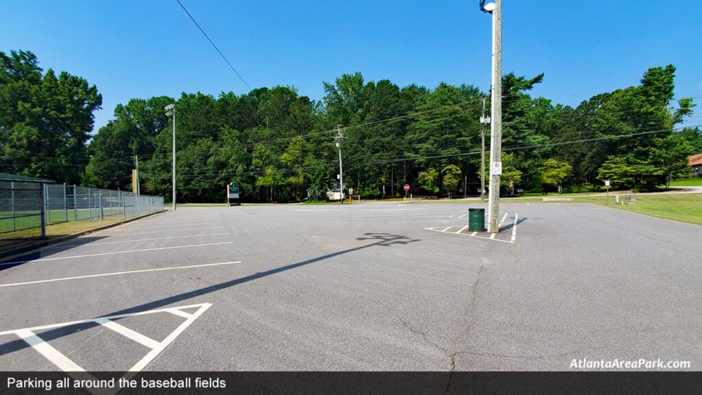 Milford-Park-Cobb-Marietta-Parking-all-around-the-baseball-fields