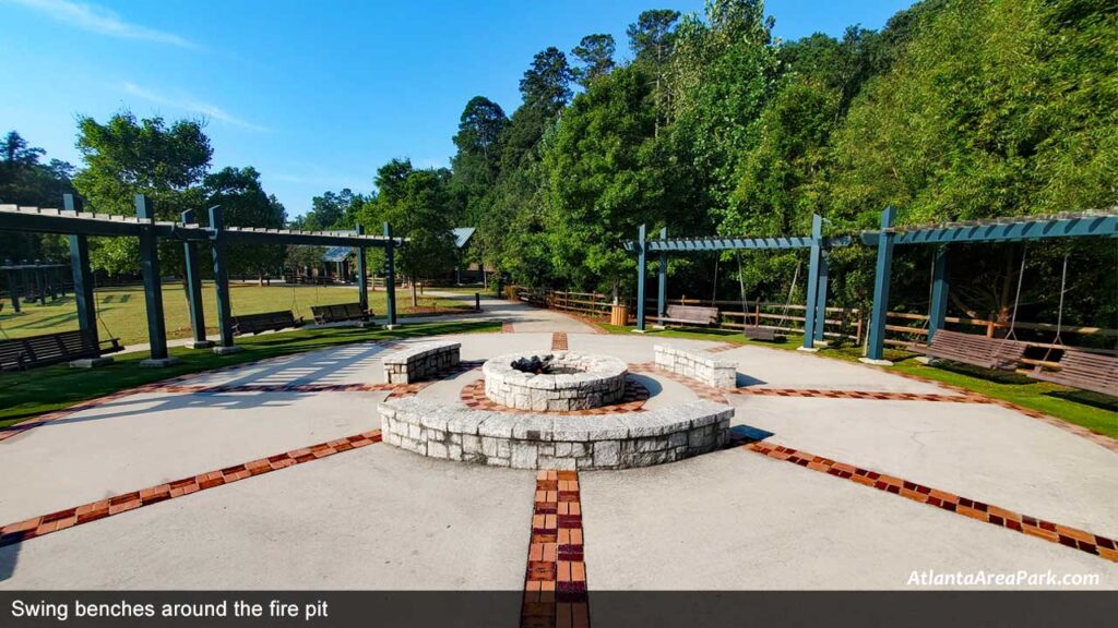 Morgan-Falls-Park-Fulton-Sandy-Springs-Swing-benches