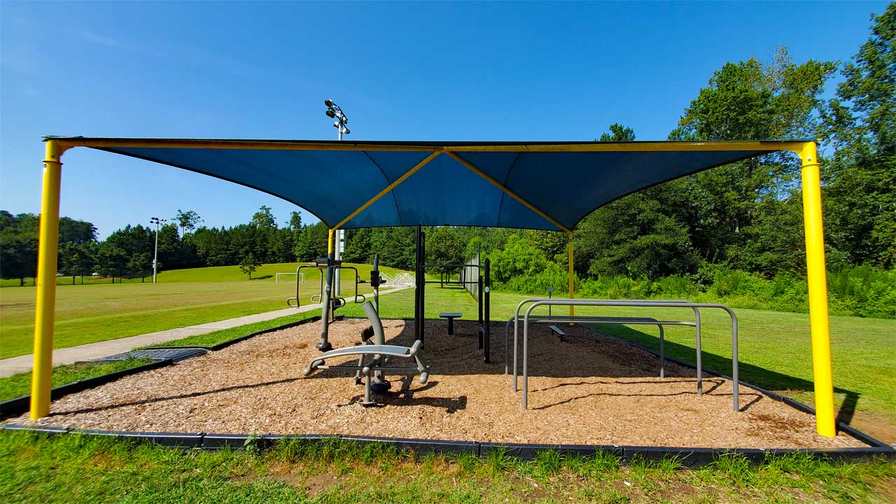 Draper - Outdoor Exercise Gym - Draper City Park - United States