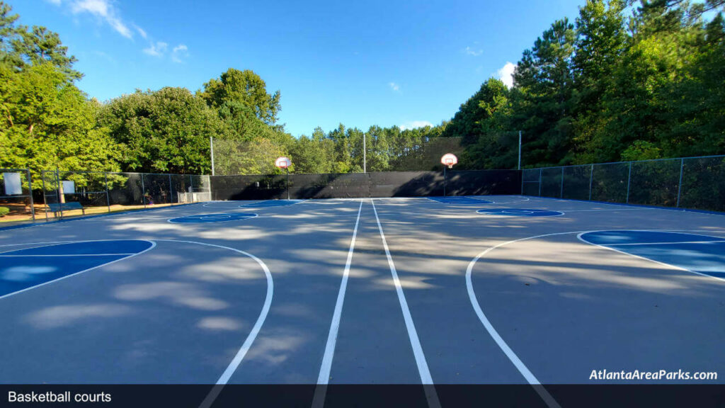 Newtown Park Fulton Johns Creek Basketball courts