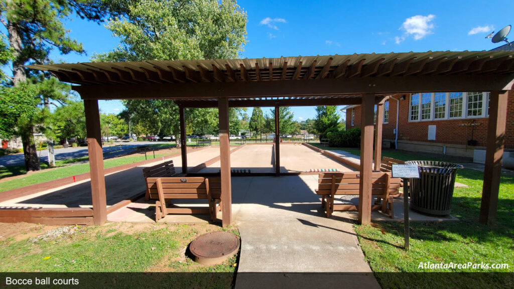 Newtown Park Fulton Johns Creek Bocce ball courts