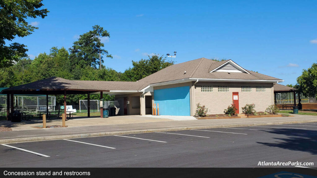 Newtown Park Fulton Johns Creek Concession stand and restrooms