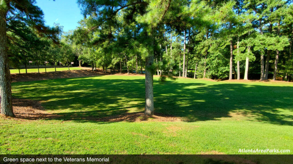 Newtown Park Fulton Johns Creek Green space next to the Veterans Memorial