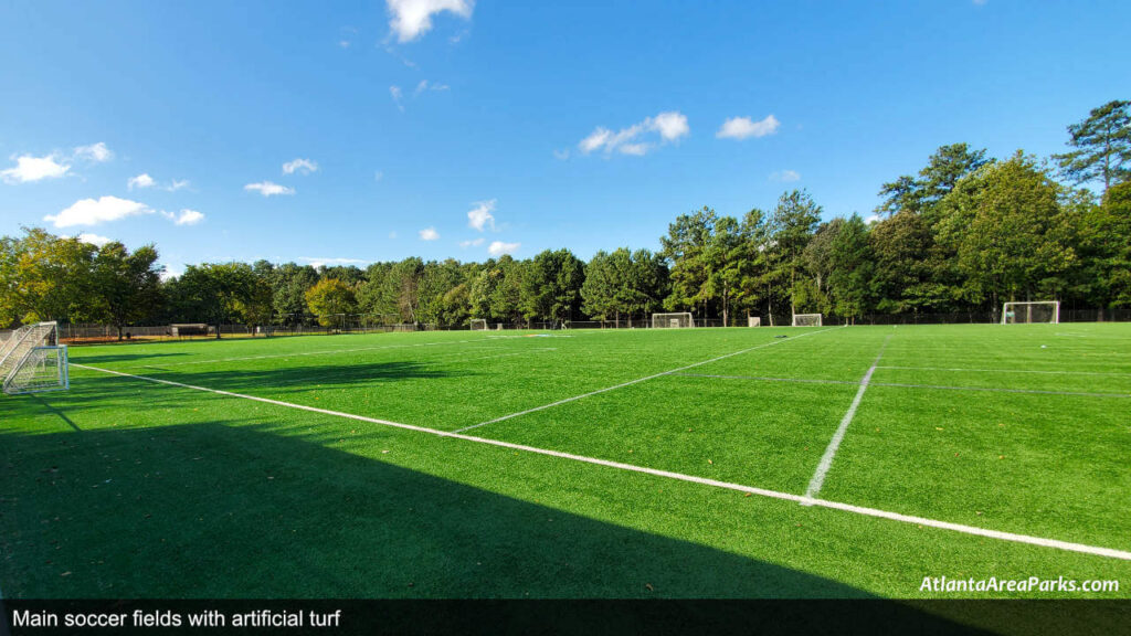 Newtown Park Fulton Johns Creek Main soccer fields with artificial turf