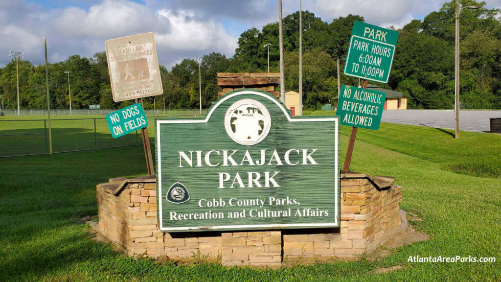 Nickajack Park Cobb Mableton Park Sign
