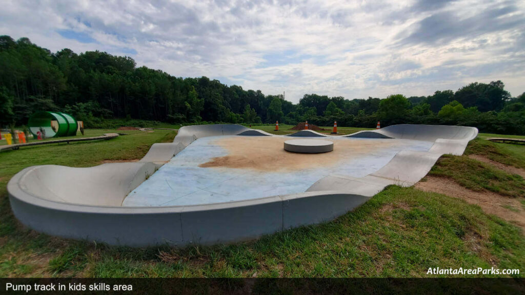 North Cooper Lake Mountain Bike Park Smyrna Pump track in kids skills area