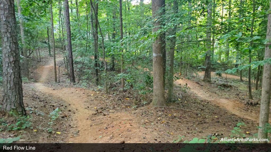 North Cooper Lake Mountain Bike Park Smyrna Red Flow Line