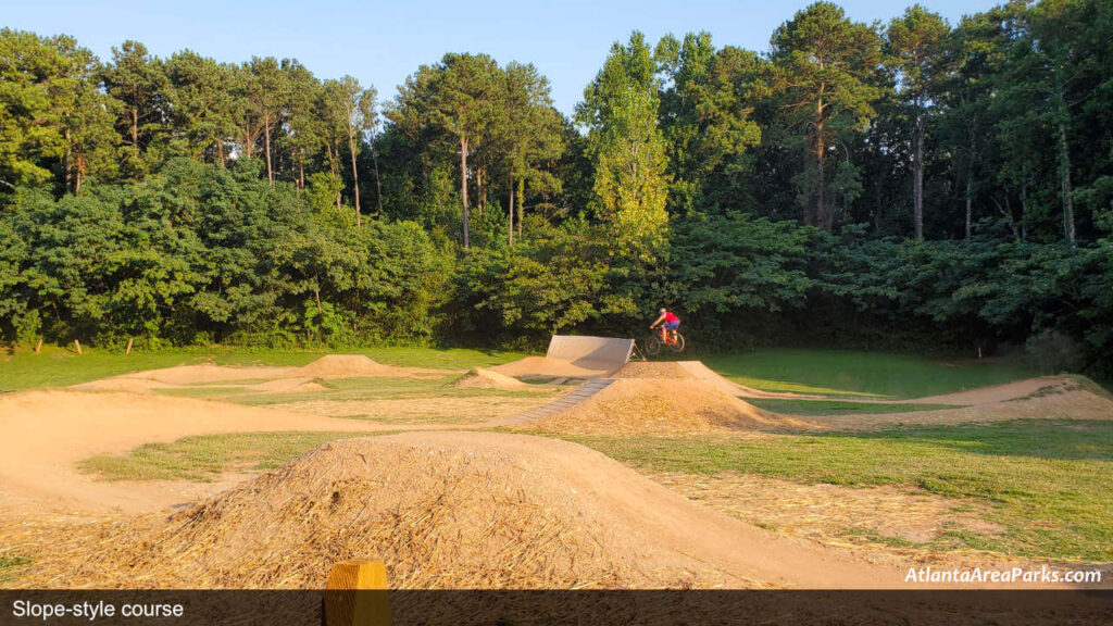 North Cooper Lake Mountain Bike Park Smyrna Slope style course