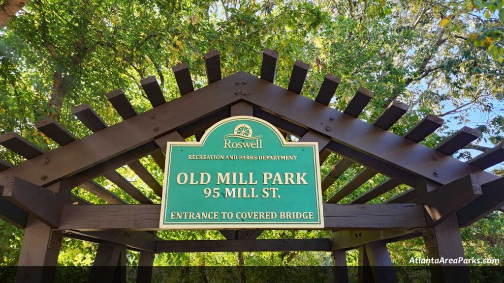 Old Mill Park, Roswell Atlanta Area Parks