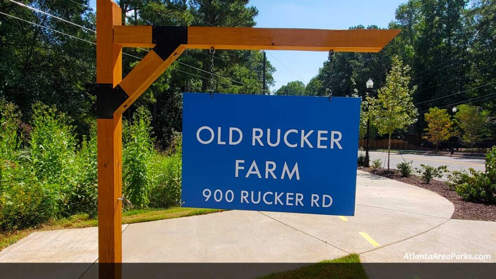Old-Rucker-Park-and-Farm-Fulton-Alpharetta-Park-Sign