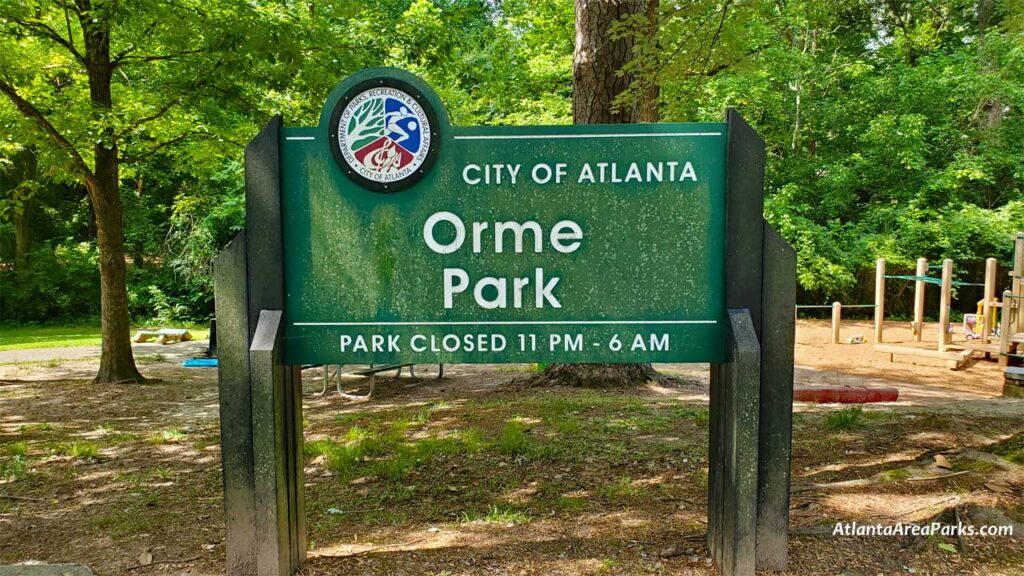 Orme-Park-Fulton-Atlanta-Park-Sign