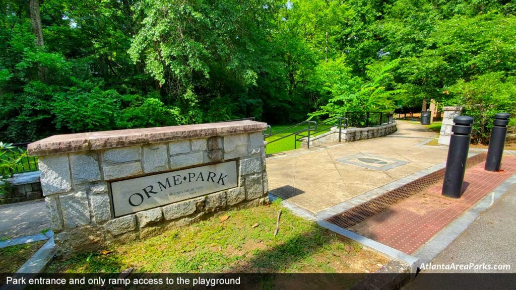 Orme-Park-Fulton-Atlanta-Park-entrance-and-only-ramp-access-to-the-playground