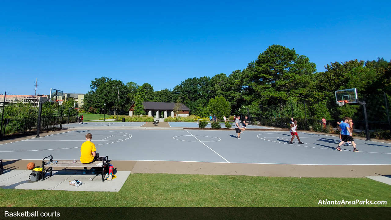 Pernoshal Park DeKalb Dunwoody Basketball courts