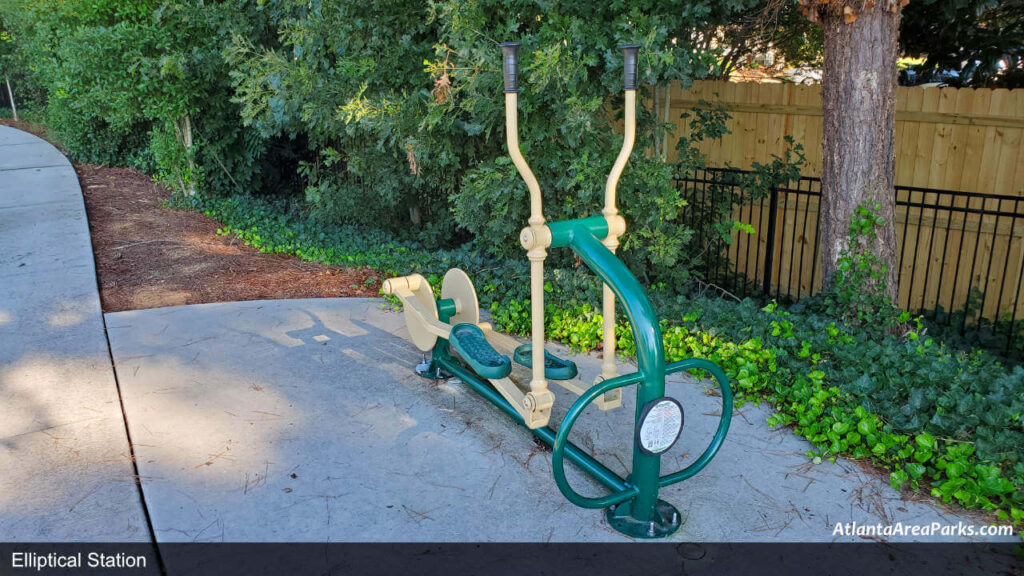 Pernoshal Park DeKalb Dunwoody Outdoor exercise equipment elliptical
