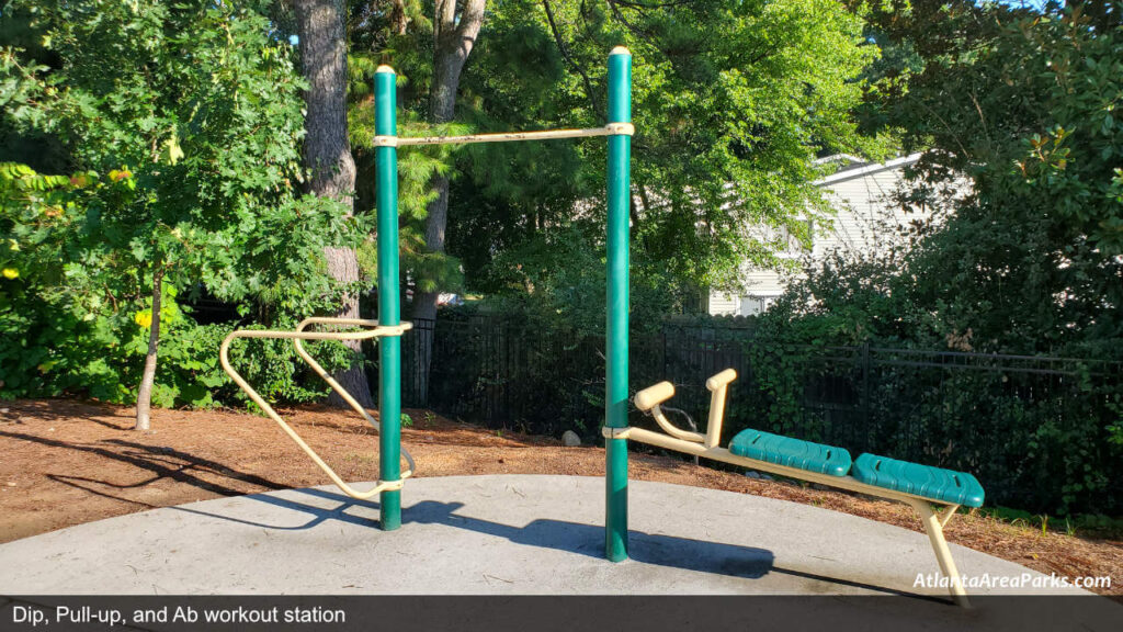 Pernoshal Park DeKalb Dunwoody Outdoor exercise equipment