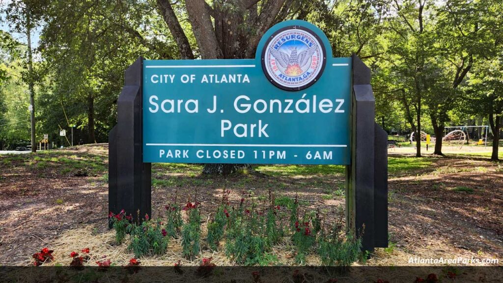 Sara-J.-Gonzalez-Memorial-Park-Atlanta-Fulton-Park-sign