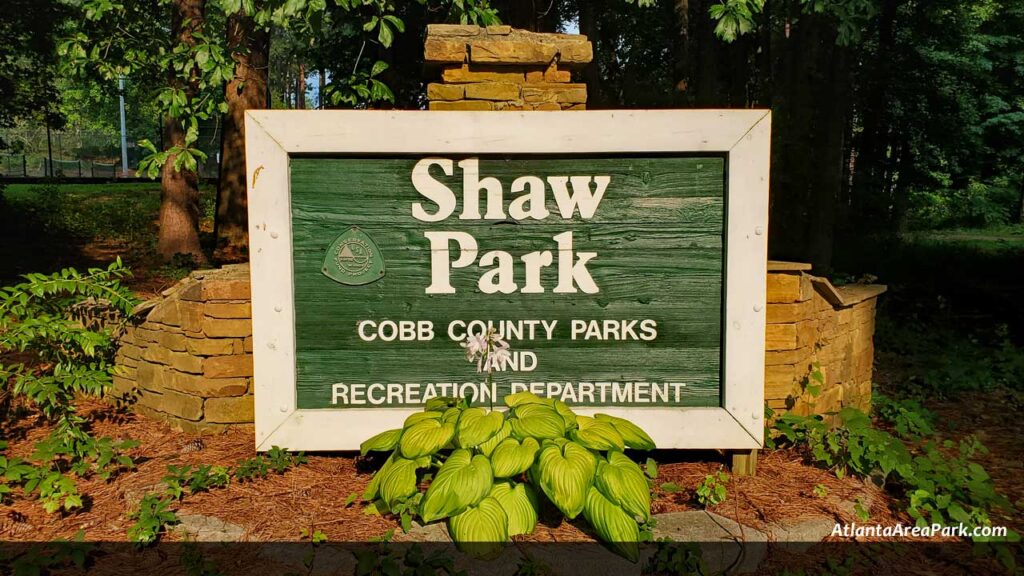 Shaw-Park-Cobb-Marietta-Park-sign