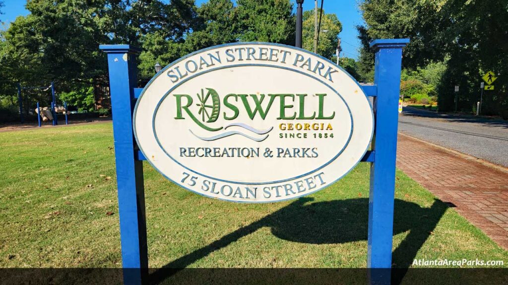 Sloan-Street-Park-Fulton-Roswell-Park-sign
