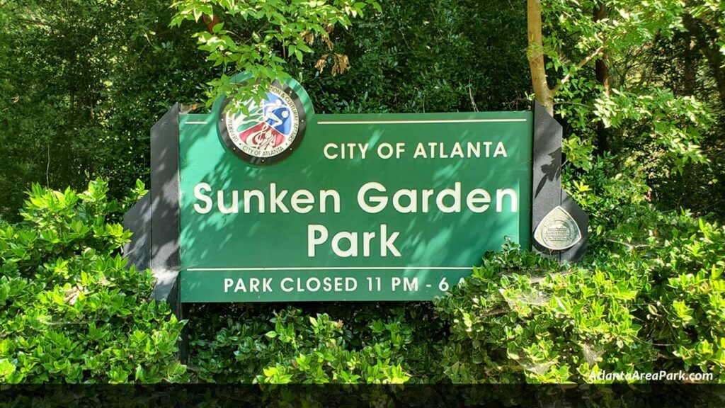 Sunken-Garden-Park-Fulton-Atlanta-Park-sign