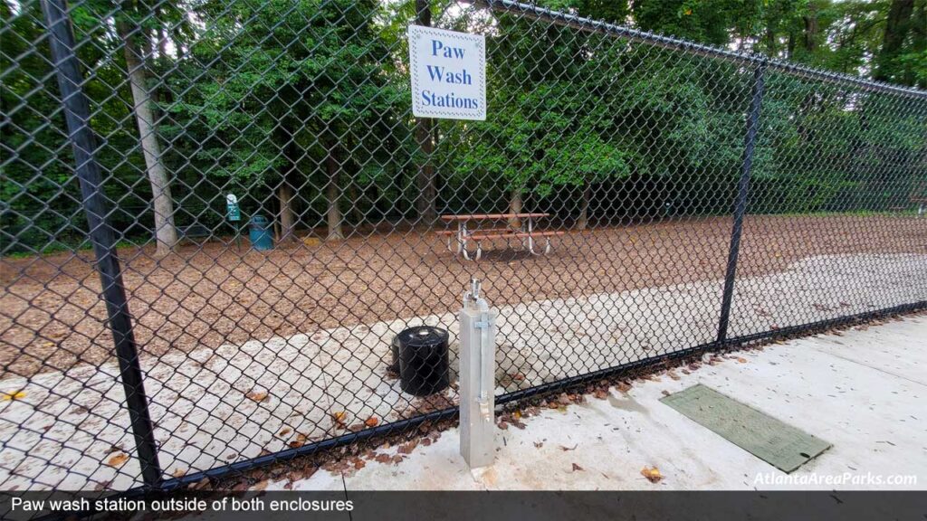 Sweat-Mountain-Park-Cobb-Marietta-Paw-wash-station-outside-of-both-enclosures