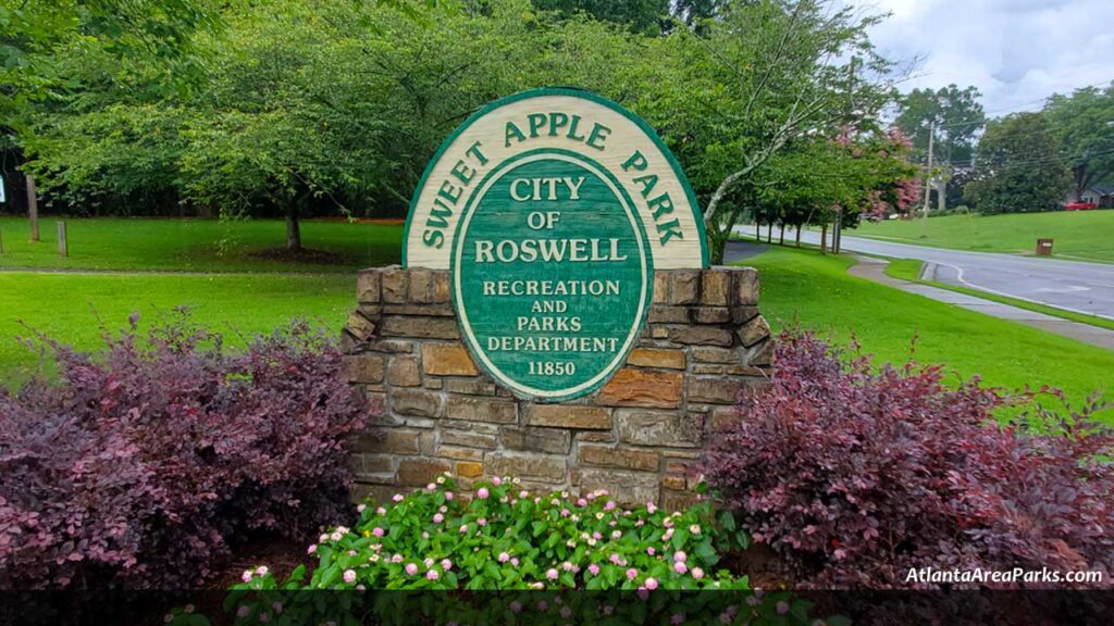 Sweet-Apple-Park-Fulton-Roswell-Park-sign