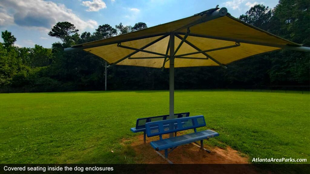 Sweet-Water-Park-Cobb-Austell-Covered-seating-inside-the-dog-enclosures