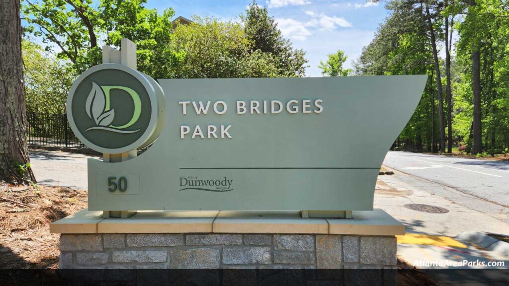 Two-Bridges-Park-DeKalb-Dunwoody-Park-Sign