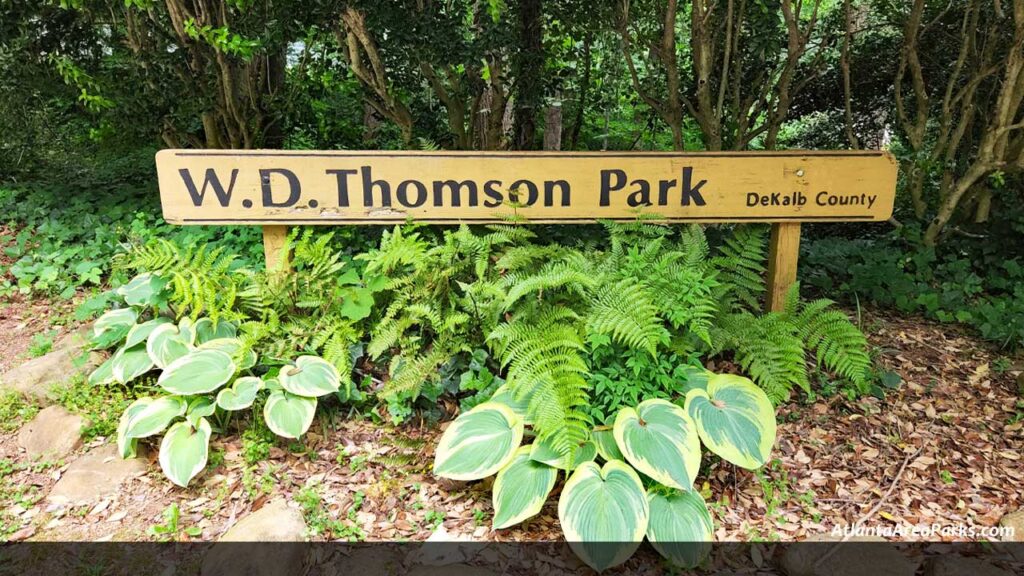 W.D.-Thomson-Park-DeKalb-Decatur-Park-sign