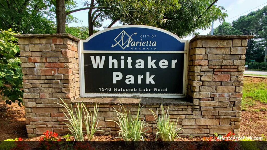 Whitaker-Park-Cobb-Marietta-Park-sign