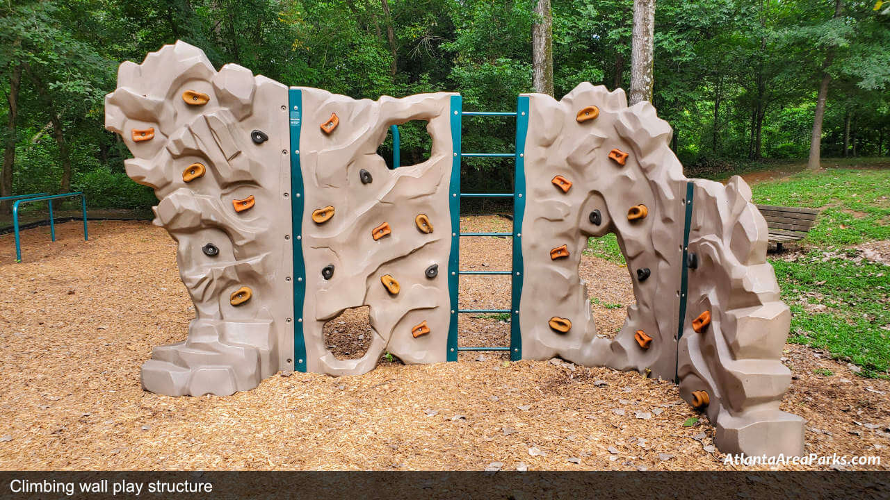 Whittier Mill Park Fulton Atlanta Playground climbing wall