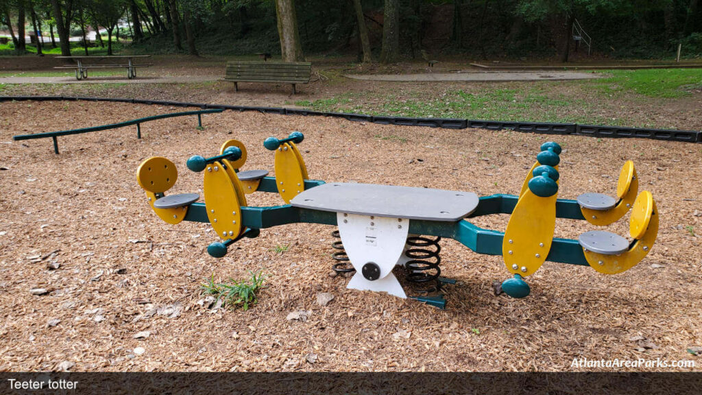 Whittier Mill Park Fulton Atlanta Playground teeter totter