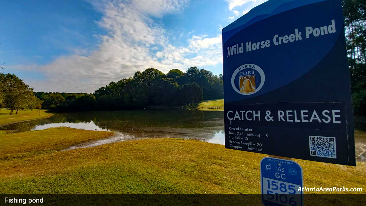 Wild-Horse-Creek-Park-Cobb-Powder-Springs-Fishing-pond