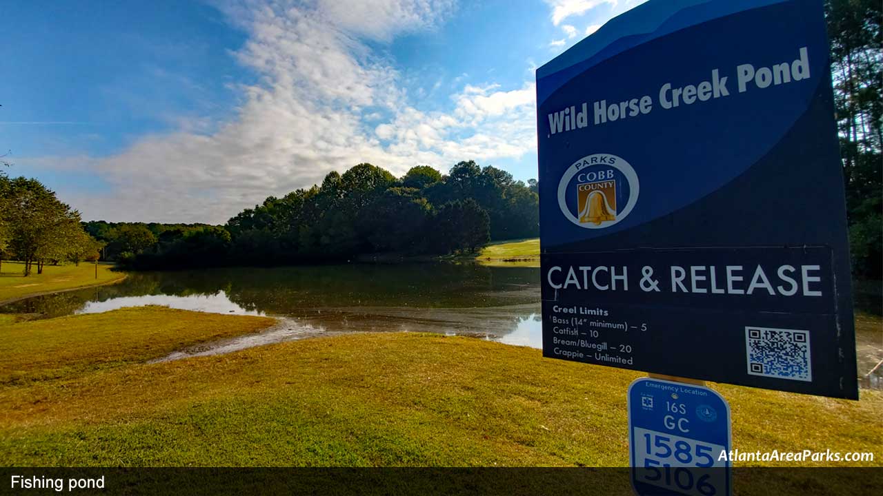 Wild-Horse-Creek-Park-Cobb-Powder-Springs-Fishing-pond