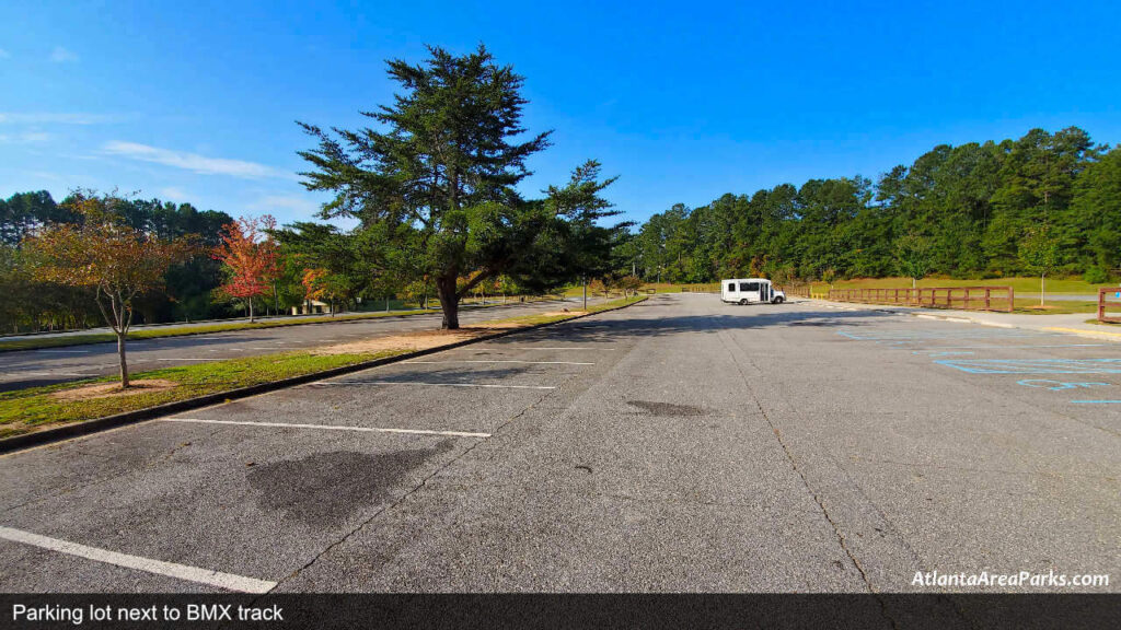 Wild Horse Creek Park Cobb Powder Springs Parking lot next to BMX track