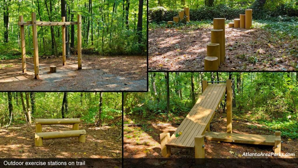 Wildwood-Park-Cobb-Marietta-Outdoor-exercise-stations-on-trail