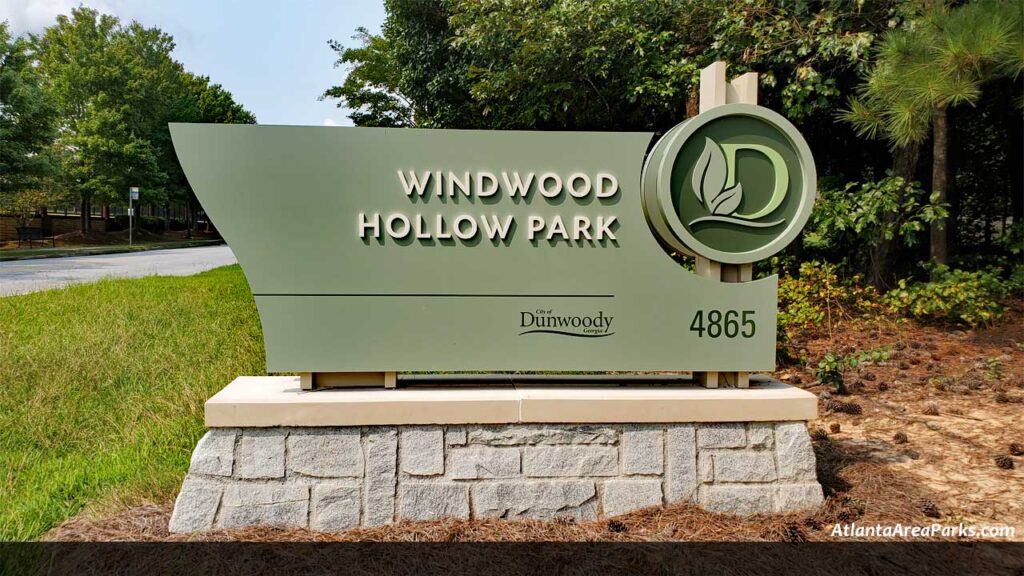 Windwood-Hollow-Park-Dunwoody-DeKalb-Park-sign