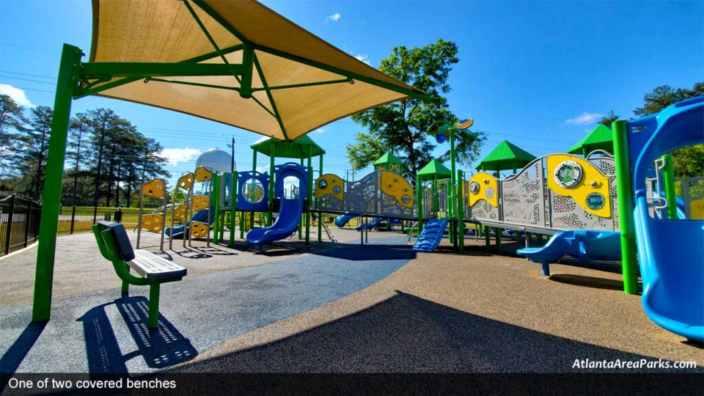 Windy-Hill-Community-Center-Smyrna-Cobb-One-of-two-covered-benches