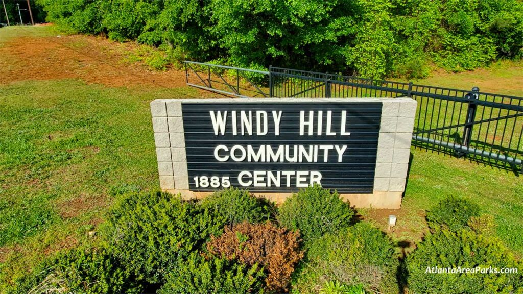Windy-Hill-Community-Center-Smyrna-Cobb-Park-Sign
